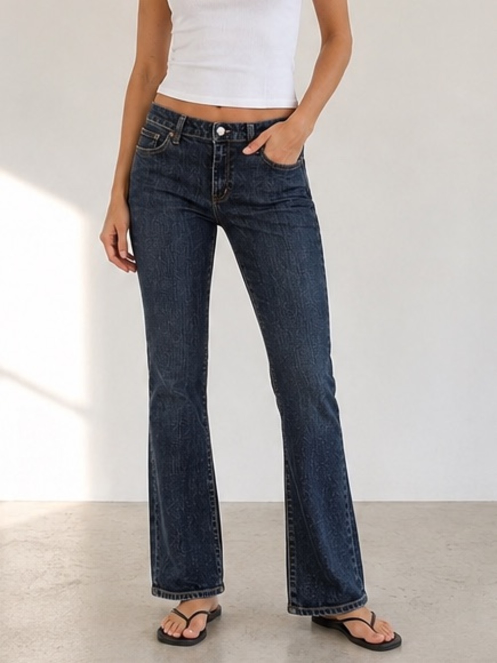 Gap Vintage Style Bootcut Dark Wash Jeans